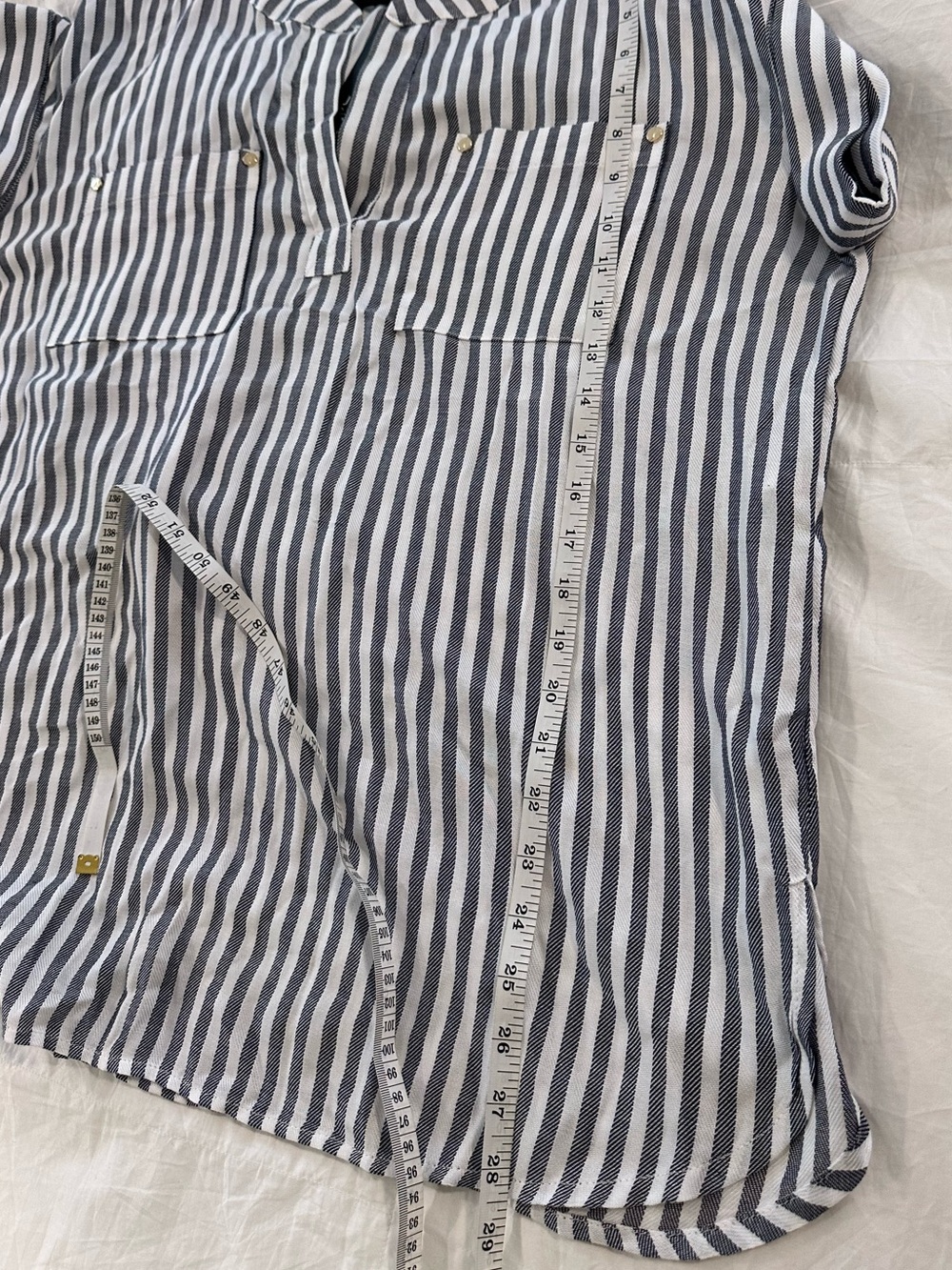 Jones New York Signature Striped Woven Top | 1X | NWT - Picture 5 of 7